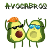Avocabros - cool frères avocat en look d'été