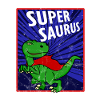 Superheld T-Rex Dinosaurier Tier Geschenkidee