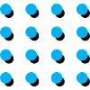 Points bleus