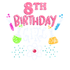 8th birthday science