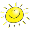 Sun smile