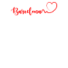 Barcelona heart love gift