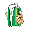Beer - canned beer Prost