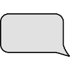 Sprechblase // Comic // Spruch machen // Aussage