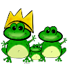 Grenouille de la famille