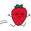 Happy strawberry