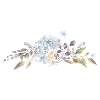 Plusieurs fleurs rangées