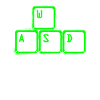 WASD Nerd Gamer Keyboard Shirt