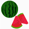 Wassermelonen, Früchtekunst