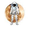 Astronaut moon moon landing NASA