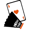 ace card shuttlecock badminton
