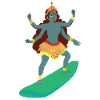 Surf Like Kali Yuga