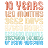 10th birthday