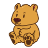 Little Cute Bear Comic Cartoon