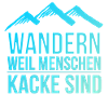 Wandern gehen Wanderschuhe Wanderung Geschenk
