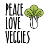 Vegan Designs - Peace Love Veggies