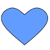 Blue heart