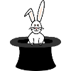 Lapin en cylindre - Magie - Magiciens