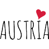 Austria Austria gift heart love