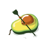 Avocado kayak