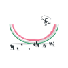 Skating watermelon seeds