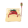 Tomate im Krankenhaus