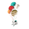 L’astronaute spatial spatial