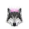 Couronne POLYGONE WOLF Husky Wolves Pack