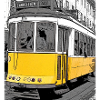 Pop art Tram