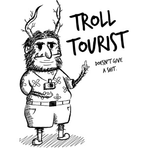 Troll Tourist - Vater Griesgram (schwarz)