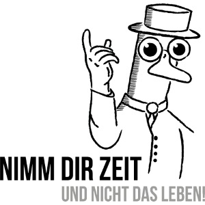 Lehr Ente - Wise Duck (schwarz)