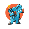 Dab Elefant