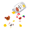 Poulet anti dépresseur
