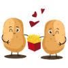 Potato transformation to fries