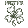 Galway Girl Irish Rugby print | Irlande Hurling
