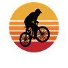 Mountainbiker Mountainbike MTB retro