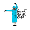 Queen dances ballet