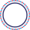 A round frame
