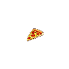 Heartbeat pizza, heartbeat, comic, delicious