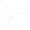 Molécule DMT - blanche avec nom