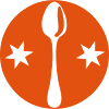 spoon logo stamp