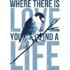 Tier Vogel Vögel Geschenkidee