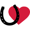 Horseshoe and heart