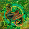 dragon vert forestier