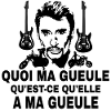 Black Electric Guitar Earrings