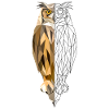 Polygon art owl