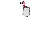 Pixel Flamingo