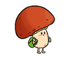 Champignon étudiant, Champignon