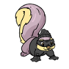 Squirrel robber, croissant