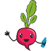 Beetroot with water, Rotebete